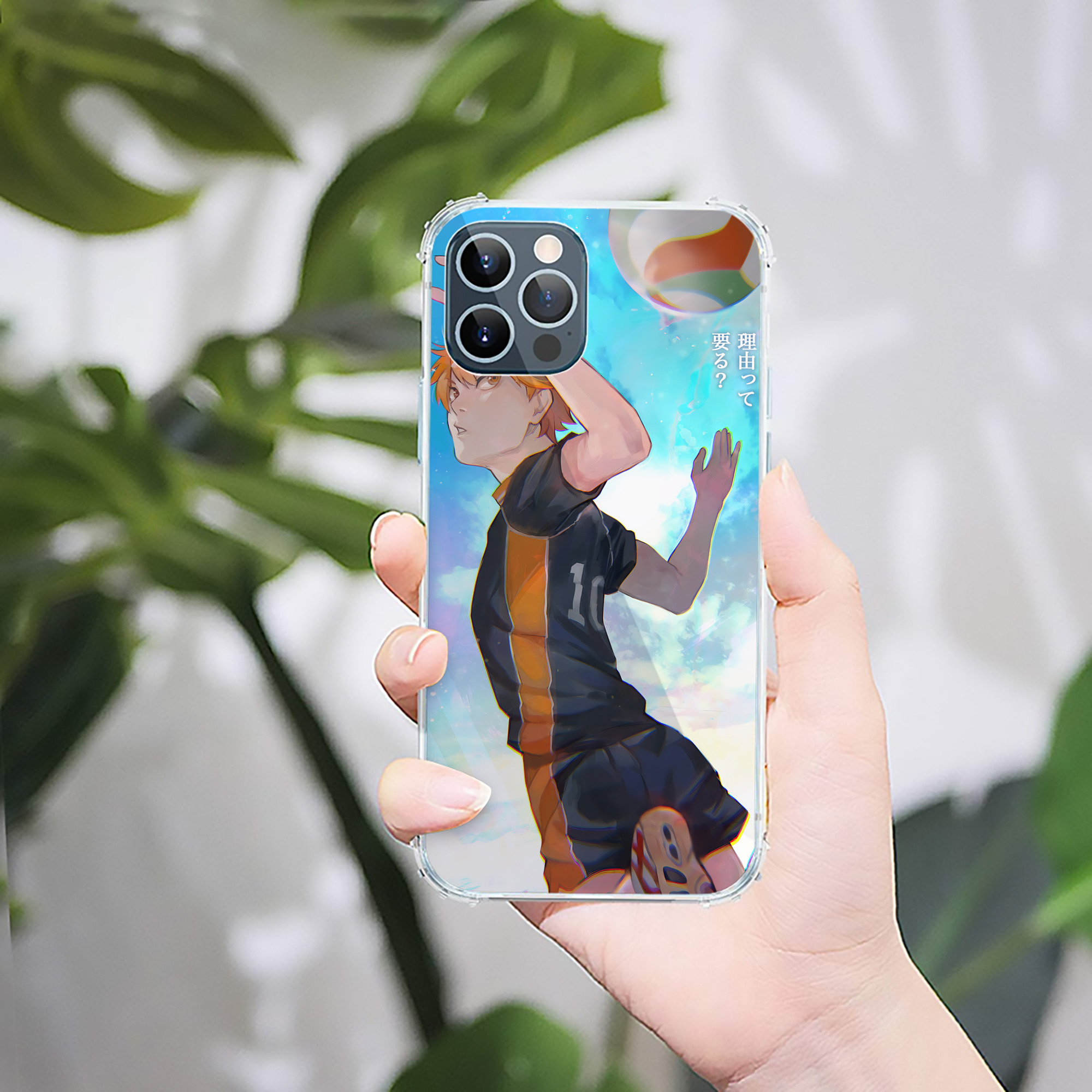 （画像用） ハイキュー!! Haikyu!! 【iPhone 12シリーズ対応】透明スマホケース（クリアソフトケース）